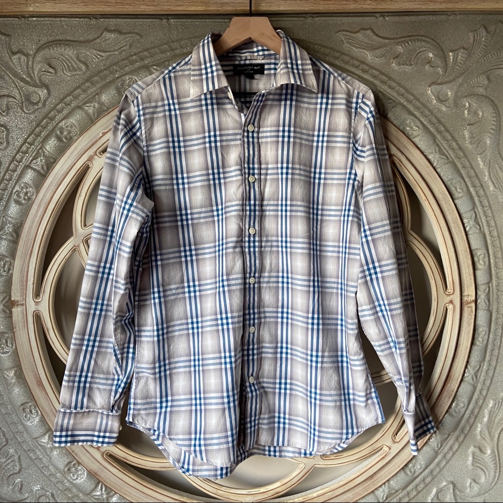 Banana Republic Soft Wash Casual Button Down Shirt